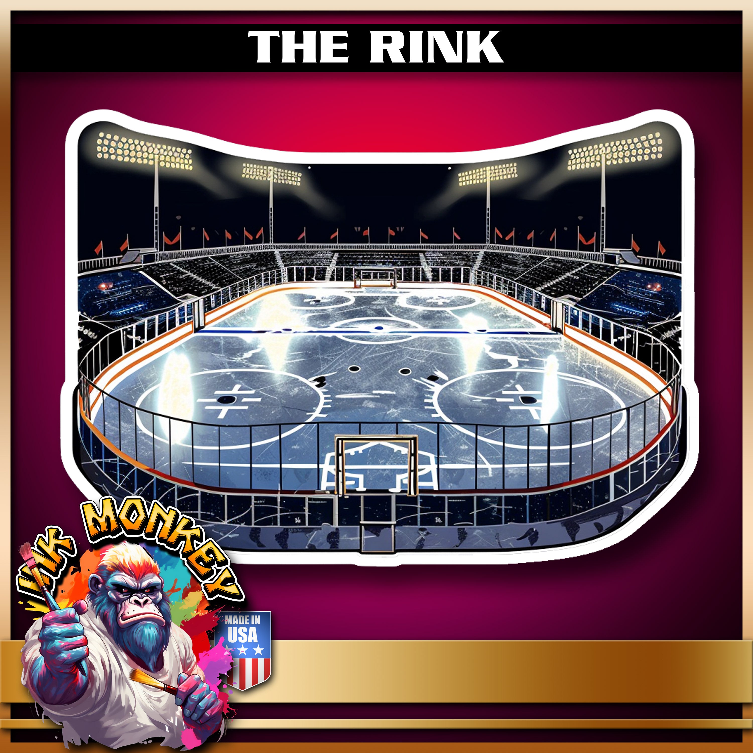 The Rink - Decal